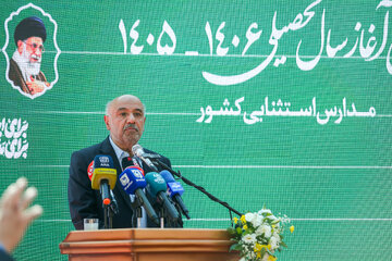 سخنرانی احمد میدری، وزیر تعاون، کار و رفاه اجتماعی در آغاز سال تحصیلی در مجتمع آموزشی استثنایی سروش