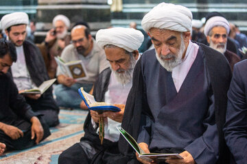 تشییع پیکر آیت الله سید موسی شبیری زنجانی در قم