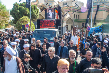 تشییع پیکر آیت الله سید موسی شبیری زنجانی در قم