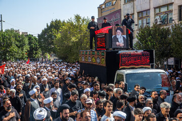 تشییع پیکر آیت الله سید موسی شبیری زنجانی در قم