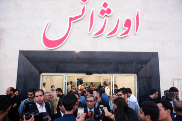 علیرضا مظفری، استاندار خراسان رضوی در آیین افتتاح درمانگاه اورژانس بیمارستان پیامبر اعظم (عج) مشهد