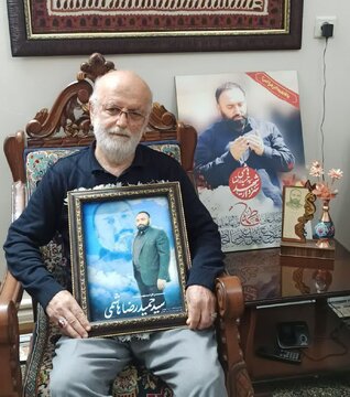 پدر سردار شهید سیدحمیدرضا هاشمی درگذشت