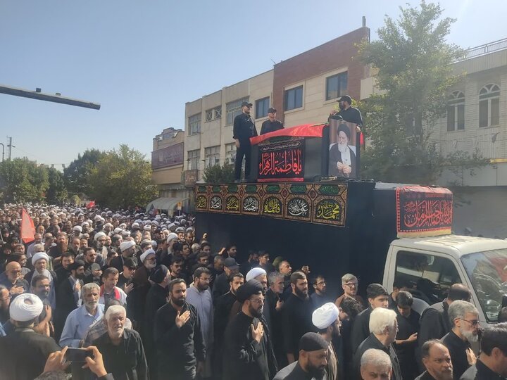 مراسم تشییع پیکر مطهر آیت‌الله العظمی شبیری زنجانی در قم آغاز شد
