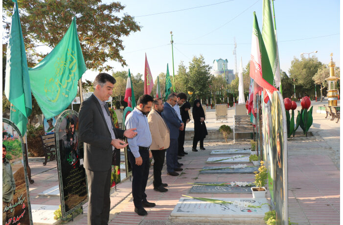 تجدید میثاق جهادگران جهاد دانشگاهی استان مرکزی با شهدای دفاع مقدس
