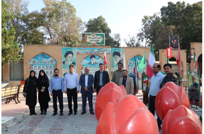 تجدید میثاق جهادگران جهاد دانشگاهی استان مرکزی با شهدای دفاع مقدس