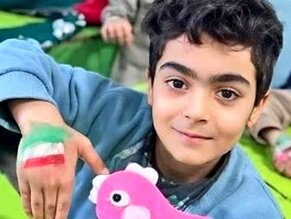 ماکان نصیری دانش آموز شهید جاوید الاثر مدرسه شجره طیبه میناب 