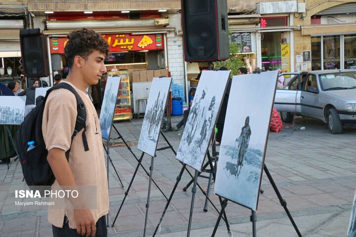 رویداد فرهنگی ـ هنری "بوم و باروت؛ روایت یک سرزمین" در همدان برگزار شد