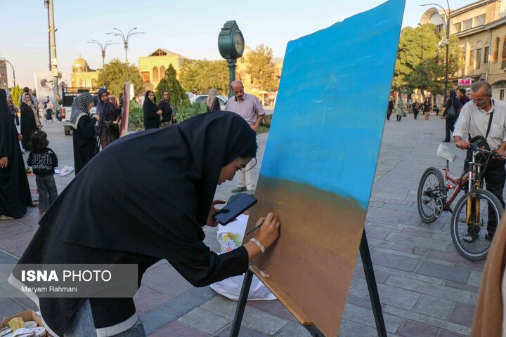 رویداد فرهنگی ـ هنری "بوم و باروت؛ روایت یک سرزمین" در همدان برگزار شد
