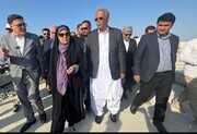 بازدید وزیر راه و شهرسازی از پروژه راه‌آهن چابهار–زاهدان