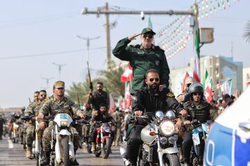 رزمایش ۷۰ هزار نفری جانفدایان - اهواز