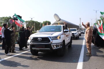 رزمایش ۷۰ هزار نفری جانفدایان - اهواز