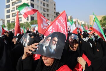 رزمایش ۷۰ هزار نفری جانفدایان - اهواز