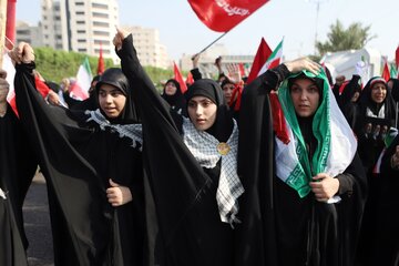 رزمایش ۷۰ هزار نفری جانفدایان - اهواز
