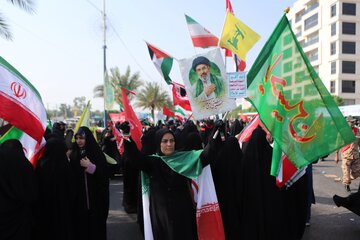 رزمایش ۷۰ هزار نفری جانفدایان - اهواز