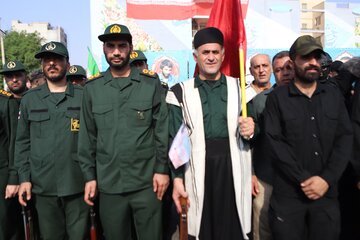 رزمایش ۷۰ هزار نفری جانفدایان - اهواز