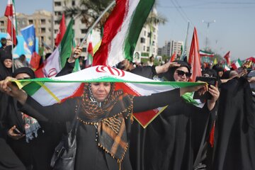 رزمایش ۷۰ هزار نفری جانفدایان - اهواز