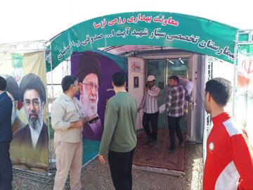 رکورد ارائه ۴ میلیون خدمت رایگان توسط بیمارستان‌های سیار سپاه