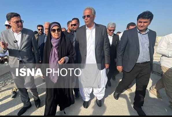 بازدید وزیر راه و شهرسازی از پروژه راه‌آهن چابهار-زاهدان