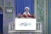 امام جمعه کرمان: رئیس جمهور از مواضع کشورمان مردانه دفاع کرد