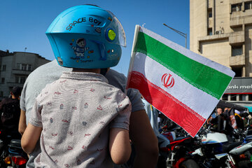 رزمایش موتور سواران جان‌فدای ایران - تهران