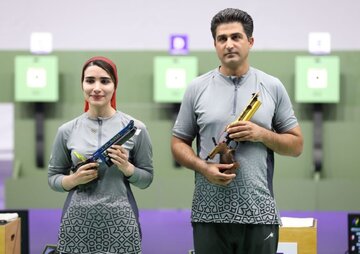 نخستین مدال تیراندازی در ناگویا/ تپانچه میکس ایران برنز گرفت 