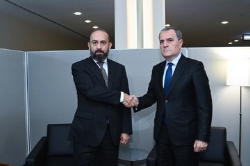 تاکید وزیران خارجه ارمنستان و آذربایجان بر اهمیت پیشرفت‌های ناشی از صلح میان دو کشور