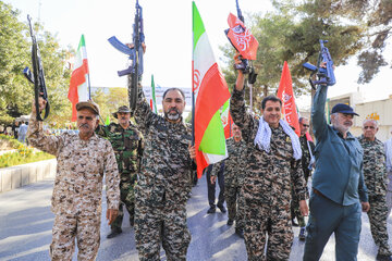 رزمایش ۹۰ هزار نفری «اقتدار جان‌فدای ایران» - کرمان