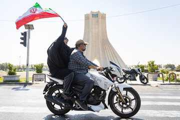 رزمایش موتور سواران جان‌فدای ایران - تهران