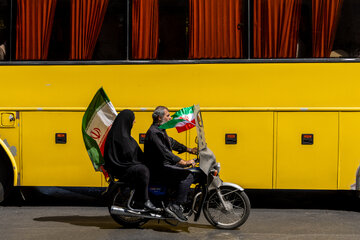 رزمایش موتور سواران جان‌فدای ایران - تهران