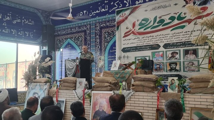 امیر سرتیپ آراسته: یک وجب از خاک ایران را از دست نداده‌ایم و نخواهیم داد