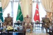نشست روسای ستاد ارتش عربستان، پاکستان و ترکیه در ریاض