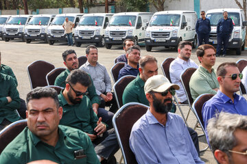 آیین بهره برداری و توسعه ناوگان جدید آمبولانس‌های بهشت حضرت زهرا(س)