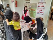 ارائه خدمات رایگان پزشکی به ۶۰ نفر در روستای حسن ابدال بهار