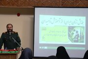 سردار برسلانی: رزمندگان توانستند با تکیه بر ایمان و علم، مانع از تصرف خاک وطن شوند