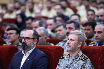  امیر سرلشکر امیر حاتمی، فرمانده کل ارتش جمهوری اسلامی ایران در جشنواره ملی سرباز ایرانی
