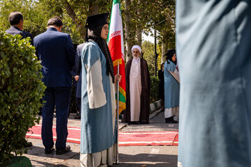 مراسم روز پرچم و آغاز سال تحصیلی دانشگاه تهران