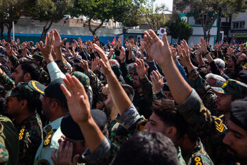 تشییع پیکر سردار شهید "حسین ظریفی" -  مشهد