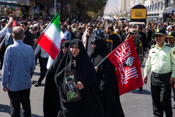 تشییع پیکر شهید سردار "حسین ظریفی" - مشهد

