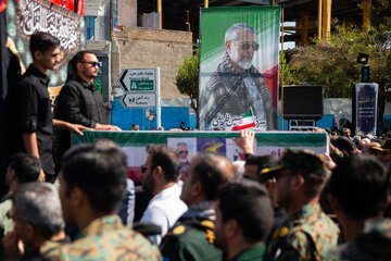 تشییع پیکر شهید سردار "حسین ظریفی" - مشهد
