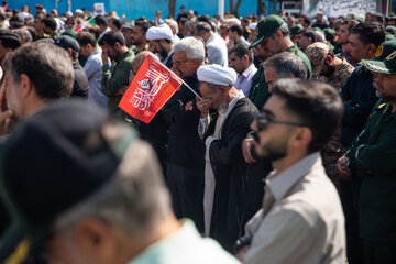 تشییع پیکر شهید سردار "حسین ظریفی" - مشهد
