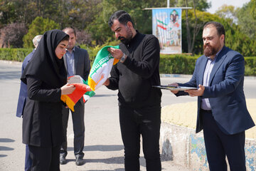 آئین روز ملی پرچم جمهوری اسلامی ایران - دانشگاه محقق اردبیلی