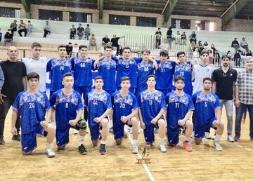 قهرمانی استقلال کازرون در هندبال نوجوانان منطقه ۸ کشور