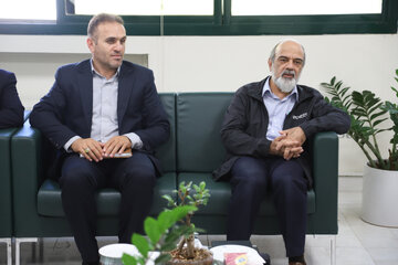 محمدعلی‌ نادعلی‌زاده،مدیر عامل خبرگزاری ایسنا در دیدار با رئیس دانشگاه زنجان