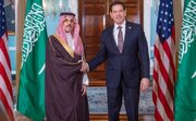 بن فرحان و روبیو در واشنگتن دیدار کردند