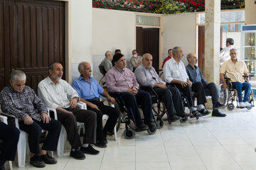 بزرگداشت هفته دفاع مقدس در آسایشگاه جانبازان شهید مطهری - اصفهان