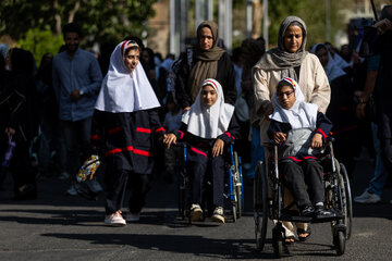 جشن آغاز سال تحصیلی مدارس استثنایی شهر تهران