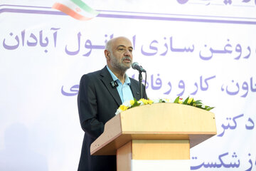 سخنرانی احمد میدری وزیر تعاون، کار و رفاه اجتماعی در به خوزستان