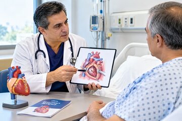 قبل از «عمل قلب باز»، به بیمار آموزش دهید