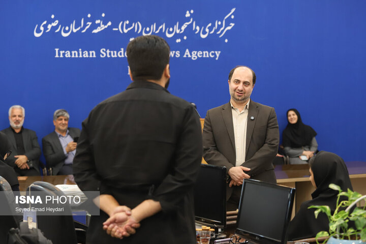 بازدید معاون فرهنگی جهاد دانشگاهی از ایسنا