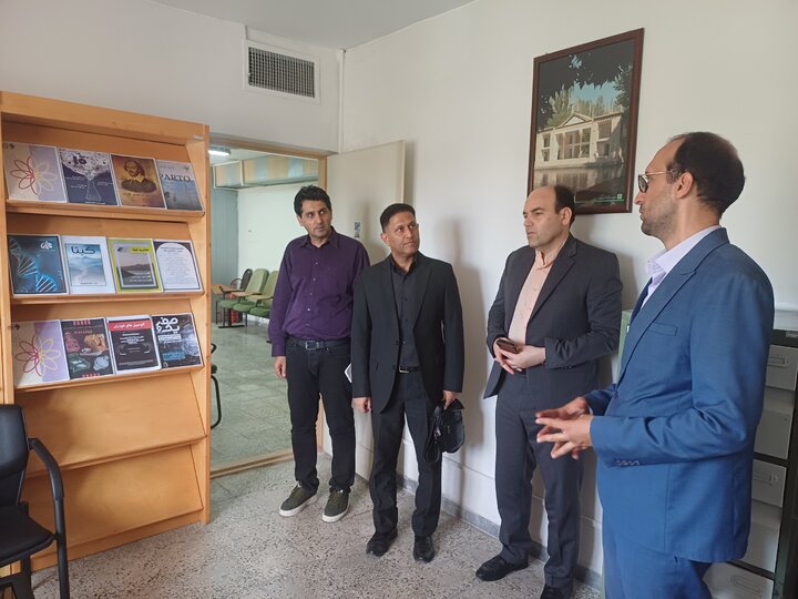 استقرار دفاتر فرهنگی و خبرگزاری‌ ایسنا و ایکنا جهاد دانشگاهی استان سمنان در دانشگاه دامغان